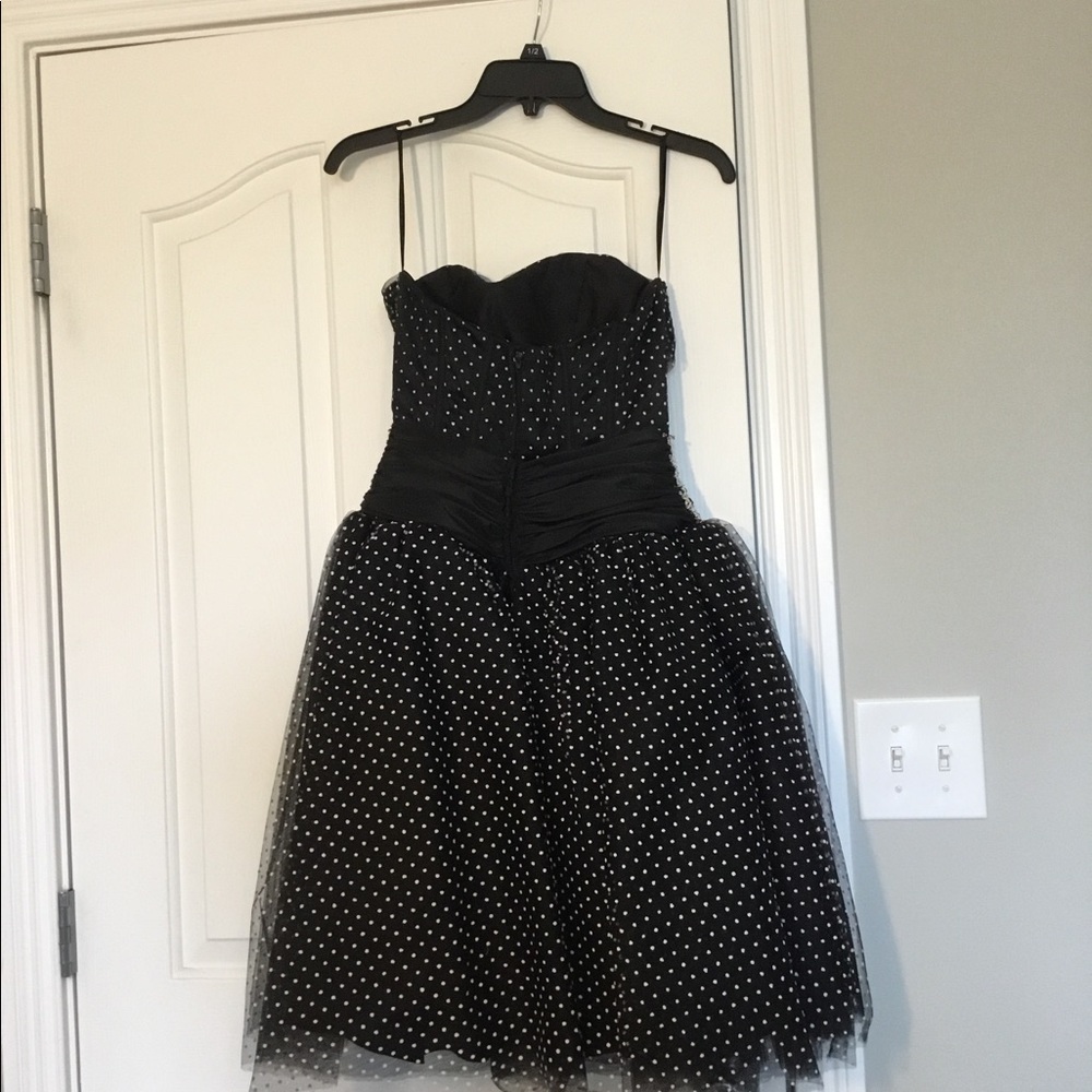 Night Moves Strapless Formal Dress View 3